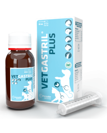 Vet Gastril Gel papildas apsaugantis skrandžio gleivinę