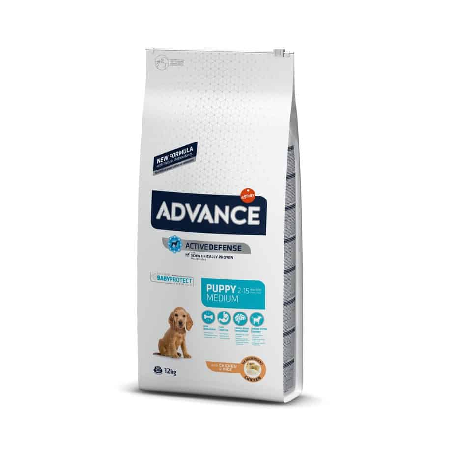 ADVANCE "Medium Puppy" vidutinių veislių šuniukams