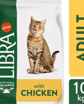 Sausas maistas katėms LIBRA CAT CHICKEN Su Vištiena 10kg