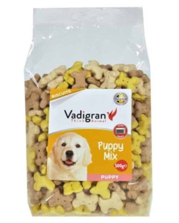 VADIGRAN Puppy Mix Sausainiai Kauliukai Šuniukams 500g