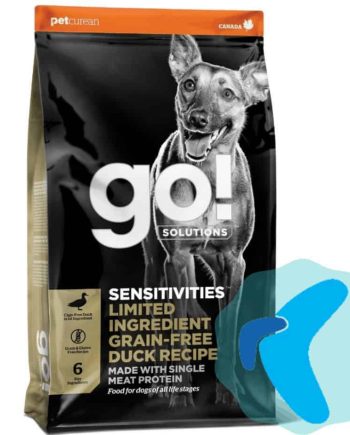 Go! SOLUTIONS SENSITIVITIES GRAIN FREE suaugusiems šunims ir šuniukams su antiena