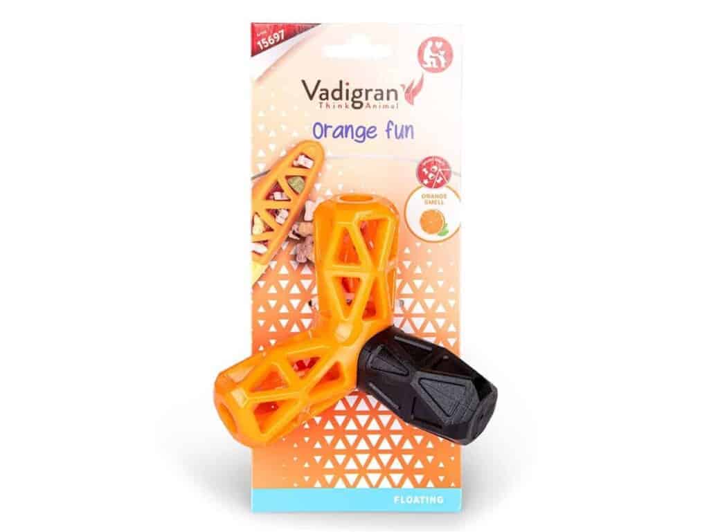 VDG TPR Orange Fun Star Žaislas Šuniui 13cm