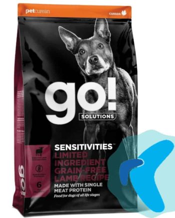 Go! SOLUTIONS SENSITIVITIES GRAIN FREE suaugusiems šunims ir šuniukams su ėriena