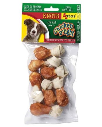 ANTOS Chicken D'light Knots Vištienos Mazgai 100g