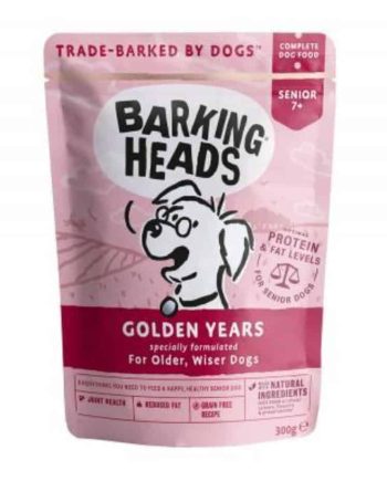 BARKING HEADS Wet Golden Years senjorams 10x300g