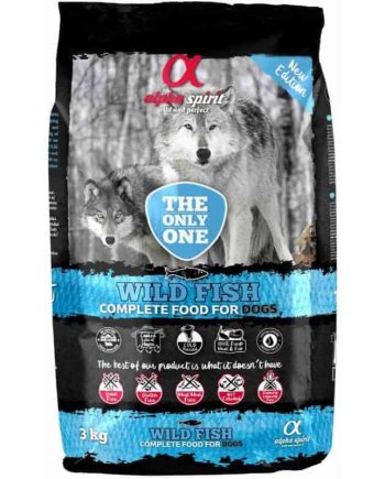ALPHA SPIRIT WILD FISH Pašaras Šunims Su Žuvimi 3kg