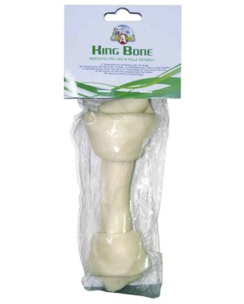 King Bone Kaulas Baltas Su Mazgu 15cm