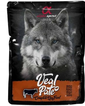 ALPHA SPIRIT WET Paštetas Šunims Su Jautiena 300g