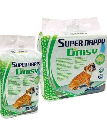 CROCI SUPER NAPPY DAISY Paklotai 84x55cm, 30vnt