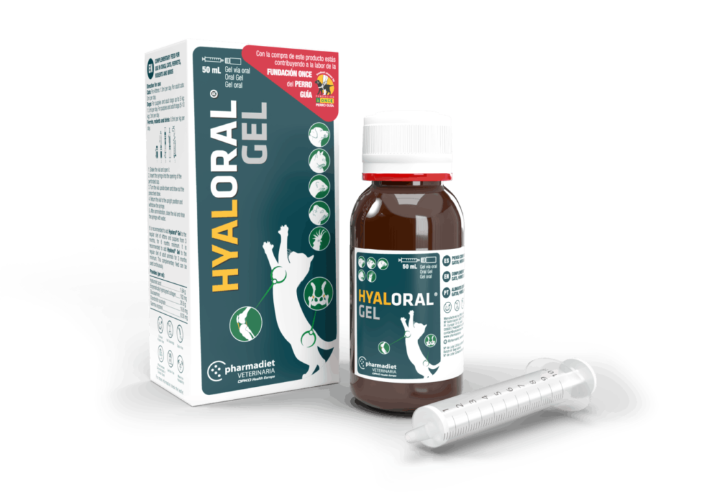 Hyaloral Gel papildas augintiniams sąnarių vystymuisi