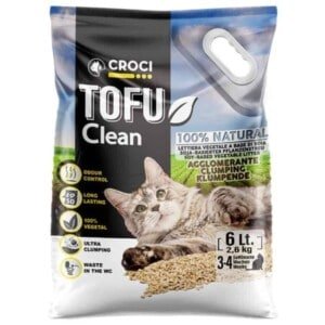 CROCI TOFU CLEAN Ekologiškas Kraikas Kat. 6l 2.6kg