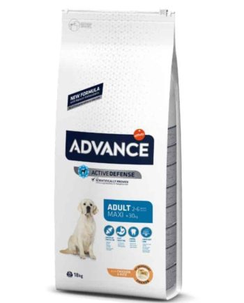 ADVANCE "Adult Maxi" sausas maistas šunims 18kg