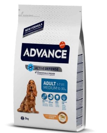 ADVANCE "Adult Medium" vidutinio dydžio veislių šunims