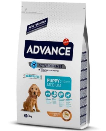 ADVANCE "Medium Puppy" vidutinių veislių šuniukams