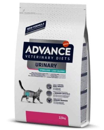 ADVANCE "Urinary Sterilized Low Calorie" turint šlapimo sistemos sutrikimų