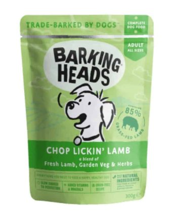 BARKING HEADS Chop Lickin Lamb Konservai Su Ėriena 10x300g