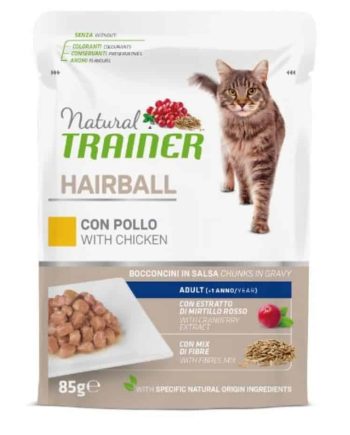 NT Cat Hairball Chicken Konservai Katėms Su Vištiena