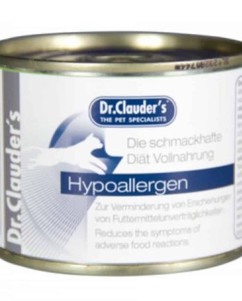 Dr.Clauder's "Hypoallergen Diet" drėgnas maistas katėms, esant maisto netoliaravimui 200g