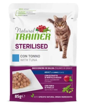 NT Cat Sterilised Tuna Konservai Katėms Su Tunu