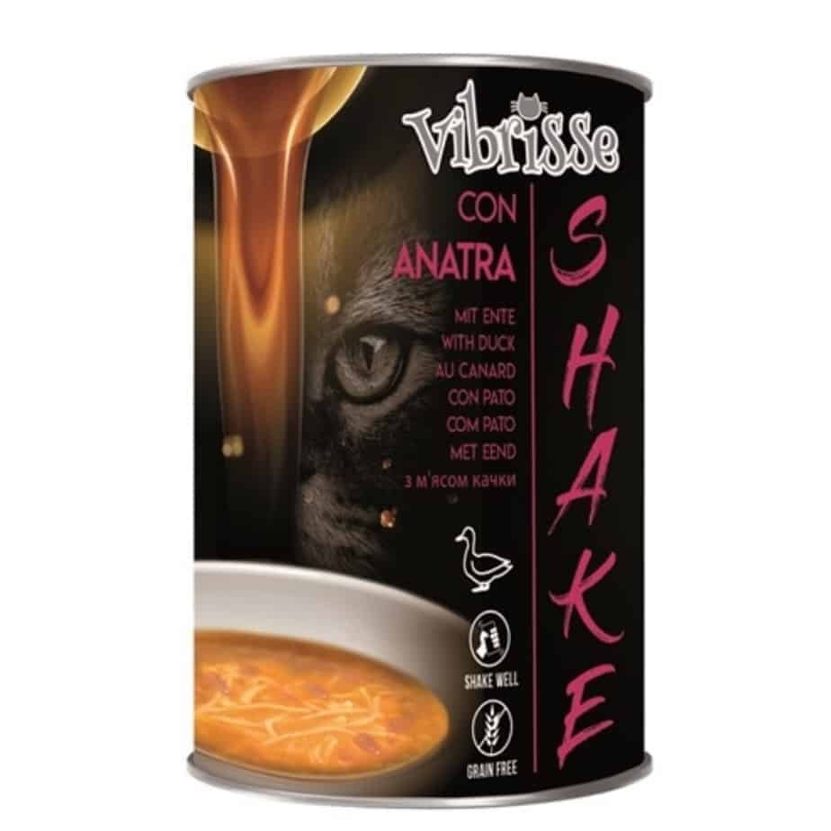SlapiosNosys.lt - Jūsų augintiniui VIBRISSE Shake Kokteilis Katėms Su Antiena 3x135g