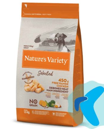 Nature's Variety Selected - Mažų veislių šunims su laisvai  laikomų vištų mėsa