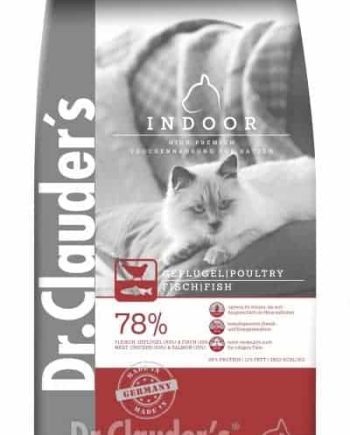 DR. CLAUDER`S INDOOR SUBALANSUOTAS SAUSAS MAISTAS SUAUGUSIOMS RAMESNIO BŪDO KATĖMS