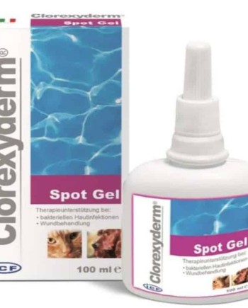 Clorexyderm Spot Gel antibakterinis gelis šunims ir katėms