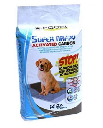 CROCI SUPER NAPPY Paklotai Su Anglimi 57x54cm, 14vnt