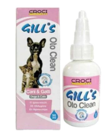 CROCI GILL'S OTO-CLEAN Ausų Valiklis 50ml