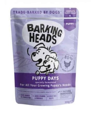 BARKING HEADS Puppy Days konservai Šuniukams 10x300g