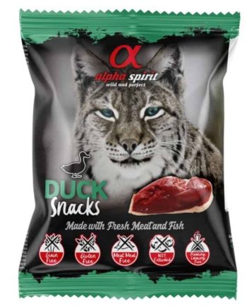 ALPHA SPIRIT SNACKS CAT Skanukai Katėms Su Antiena 50g