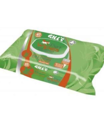 GILL'S Servetėlės Su Chlorheksidinu Ir Aloe Vera, 40vnt