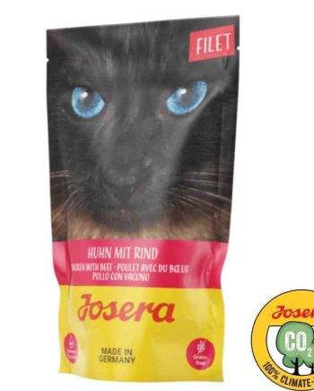 Konservai katėms Josera - Vištiena su jautiena - 16x70g