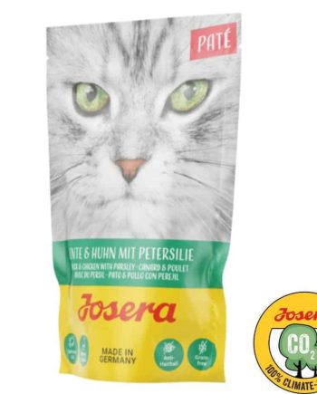 Konservai katėms Josera Antiena ir vištiena su petražolėmis - 16x85g