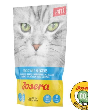Konservai katėms Josera - Lašiša su jūros dumbliais - 16x80g