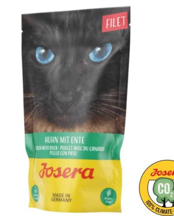 Konservai katėms Josera - Vištiena su antiena 16x70g