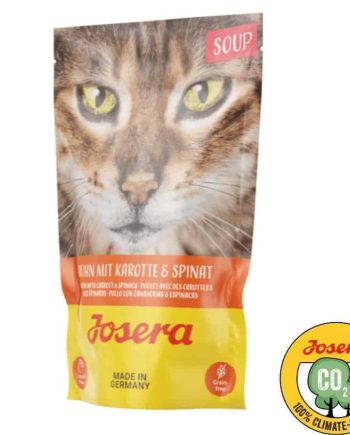 Konservai Josera Vištiena su morkomis ir špinatais 16x70g