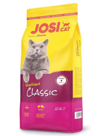 Sausas maistas katėms - Josicat Classic Sterilised 10 Kg