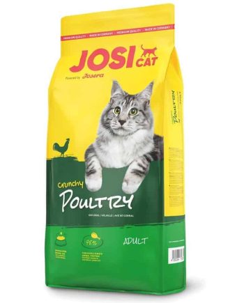 Sausas maistas katėms - JosiCat Crunchy Poultry 10 Kg