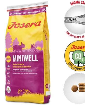 Sausas maistas šunims Josera - Miniwell 10 Kg