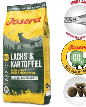 Sausas maistas šunims Josera -  Salmon&Potato 12.5 Kg