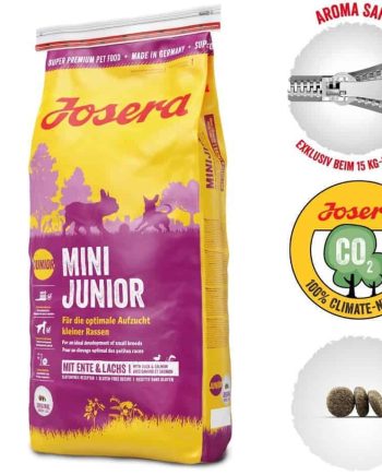Sausas maistas šunims Josera - Mini Junior 10 Kg