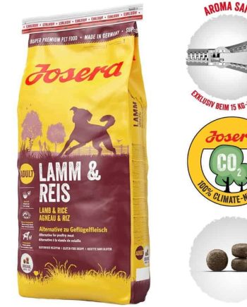 Sausas maistas šunims Josera - Lamb&Rice 12.5 Kg