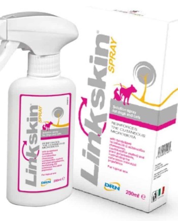 Linkskin purškiamas tirpalas prieš pakitusią odos mikrobiotą