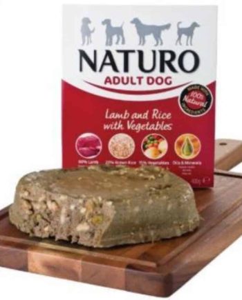 Naturo Adult Lamb & Rice with Vegetables, 400 g