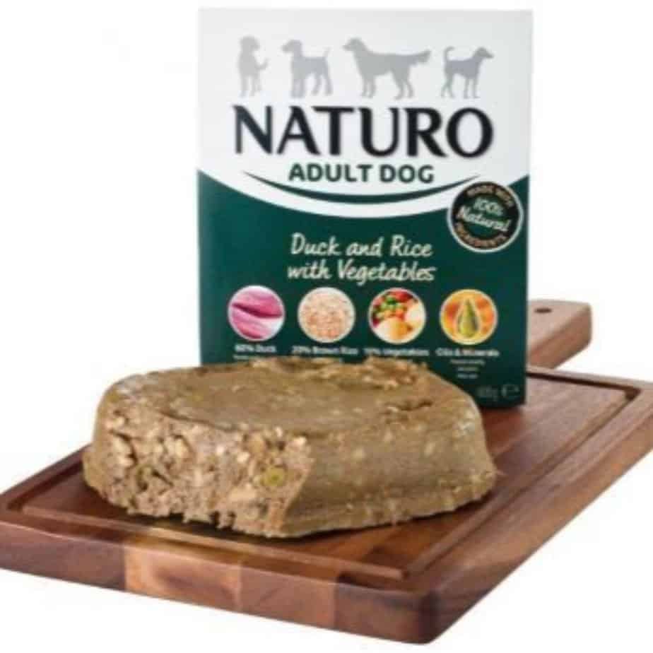 SlapiosNosys.lt - Jūsų augintiniui Naturo Adult Duck & Rice with Vegetables, 400 g
