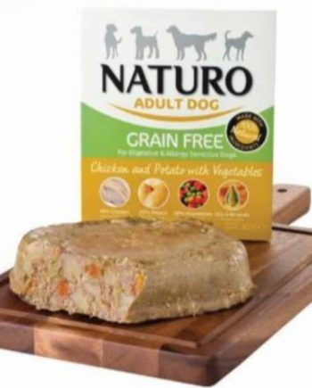 Naturo Grain Free Chicken & Potato with Vegetables, 400 g