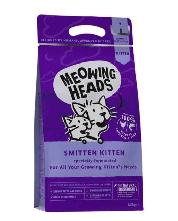Sausas maistas katėms MEOWING HEADS Smitten Kitten 1.5kg