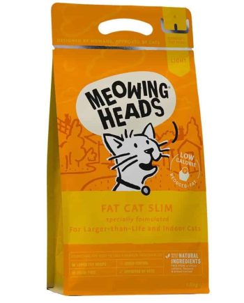 Sausas maistas katėms MEOWING HEADS Fat Cat Slim 1.5kg