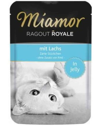 Finnern Miamor Ragout Royale mit Lachs konservai katėms 100 g (Žuvis)